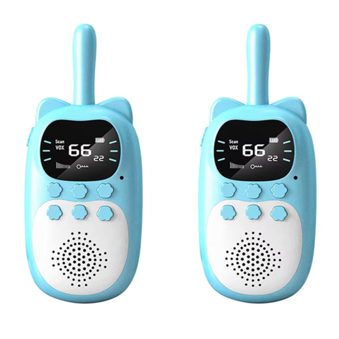 TalkTrail Rechargeable Walkie Talkies for Kids, 3km Range Outdoor Play Set